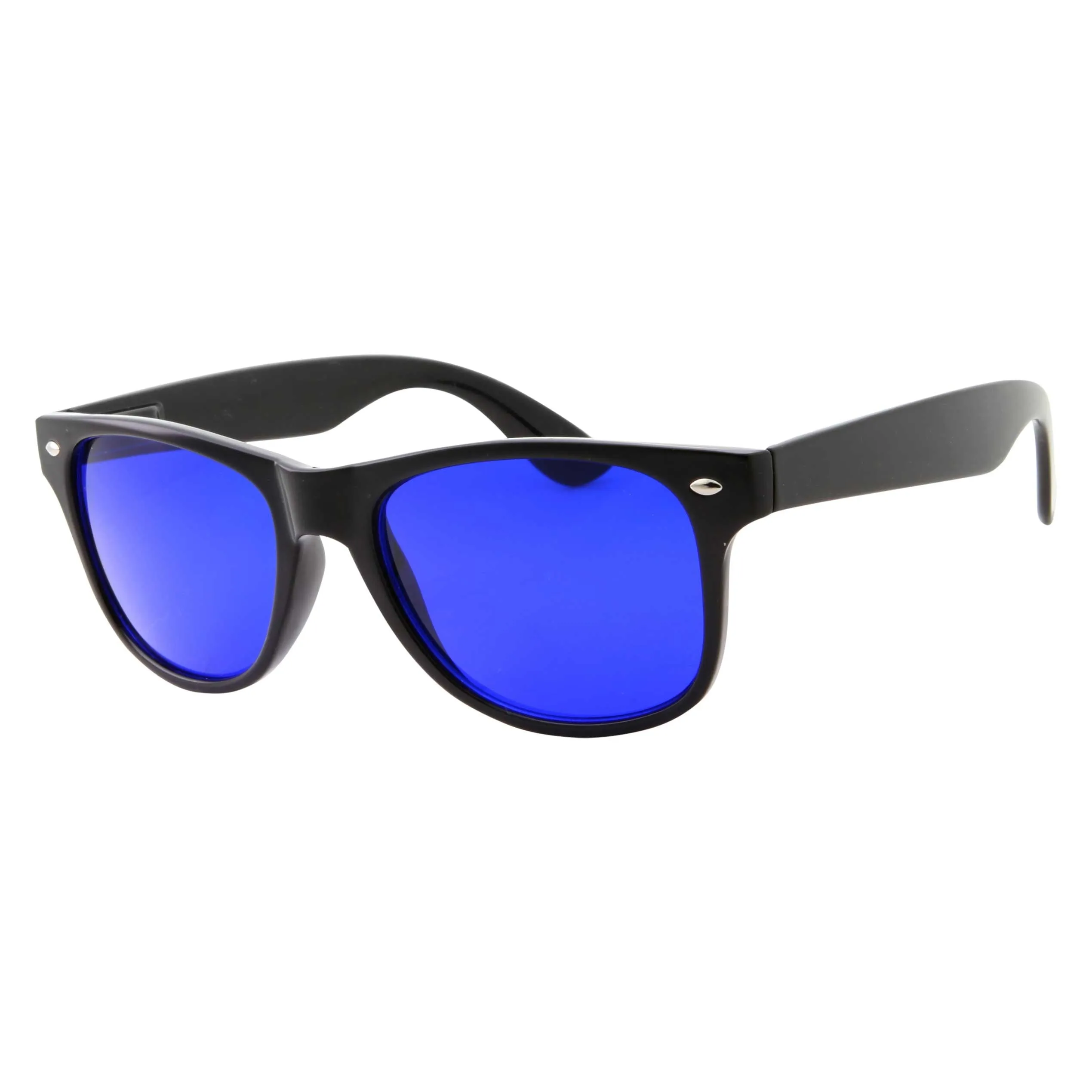 grinderPUNCH Golf Ball Finder Glasses - Casual Classic Style True Blue Lens Sunglasses - Men and Women