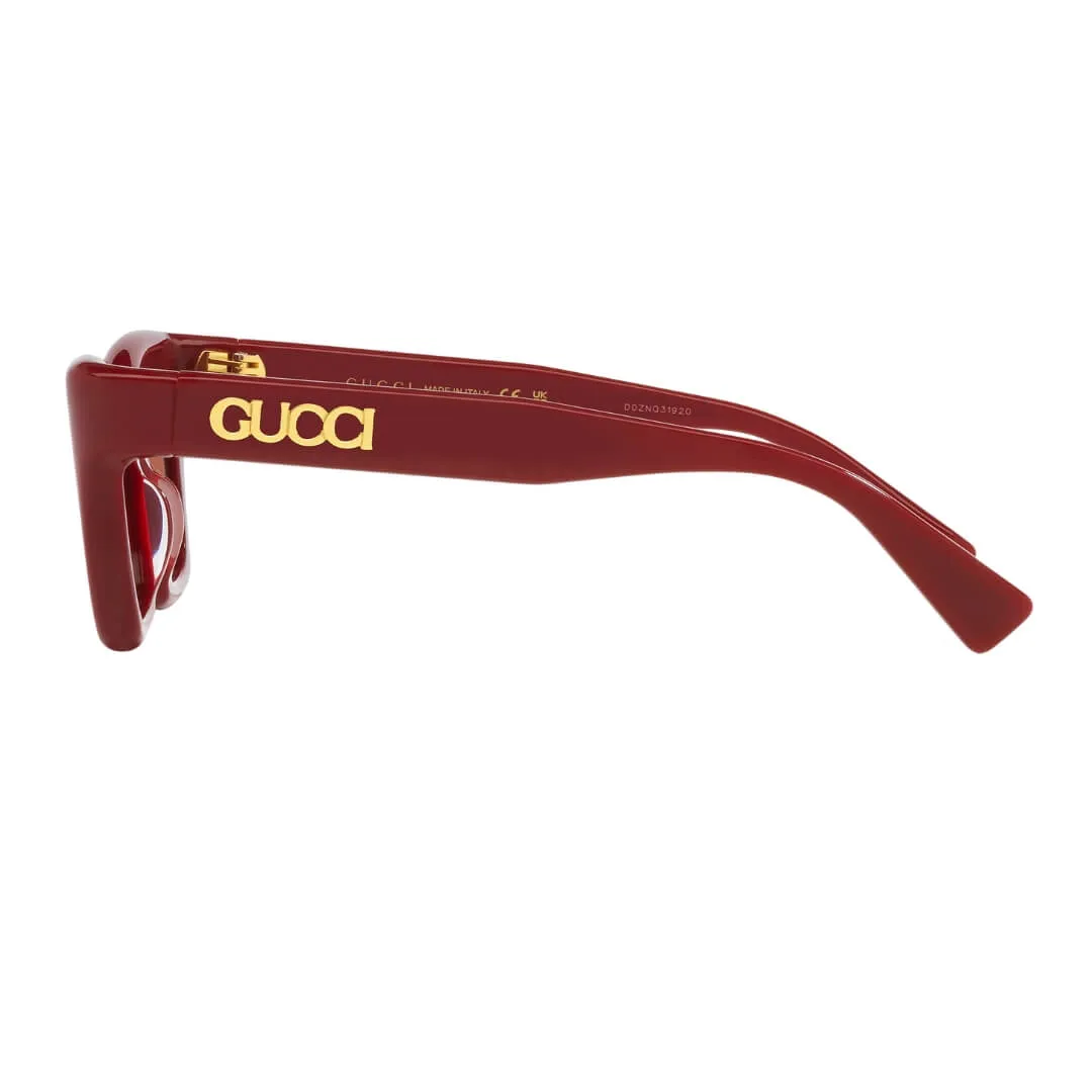 Gucci GG1773S 003 Women’s Sunglasses - Burgundy Frame, Brown Lenses