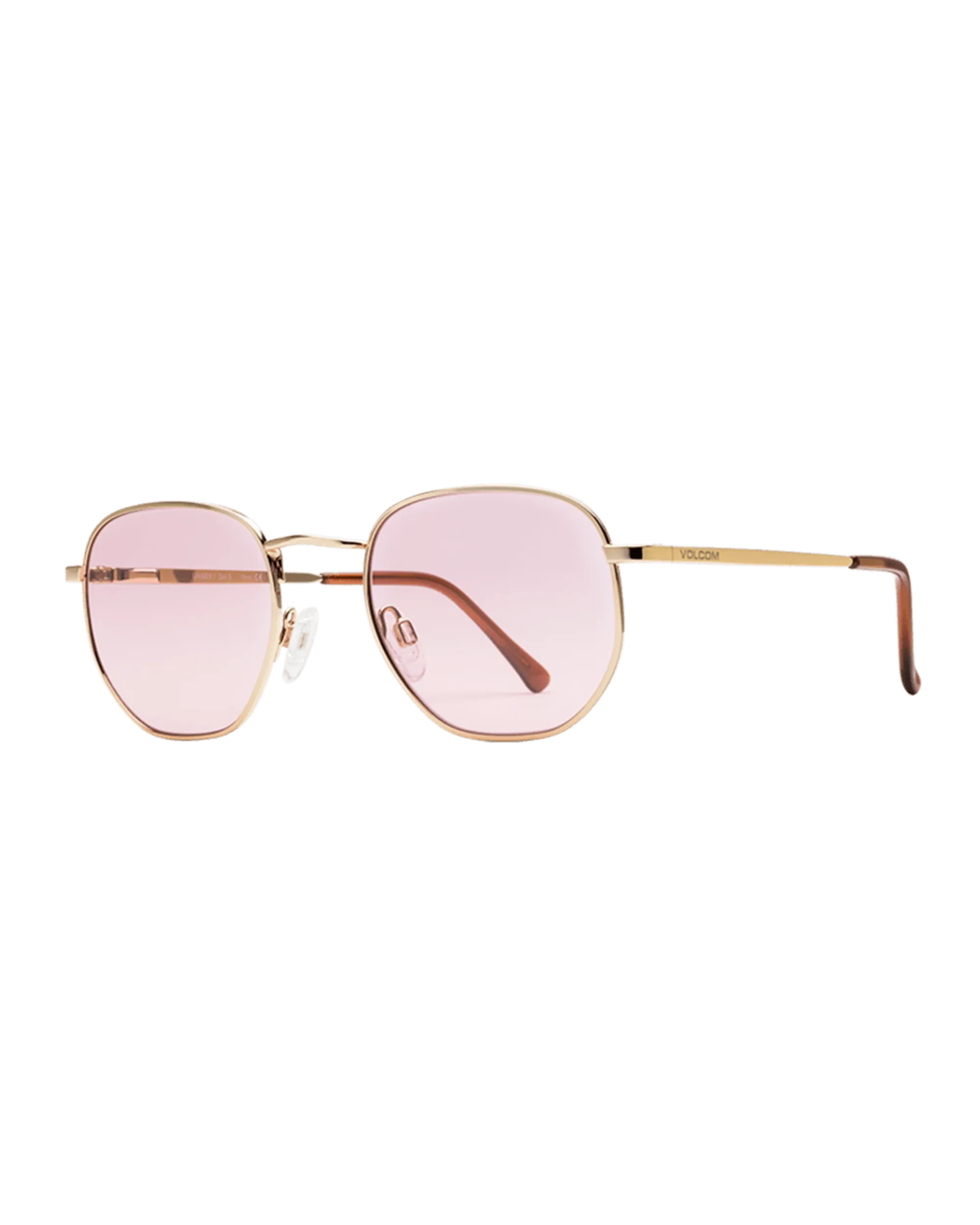 Happening Sunglasses in Gloss Gold & Pink