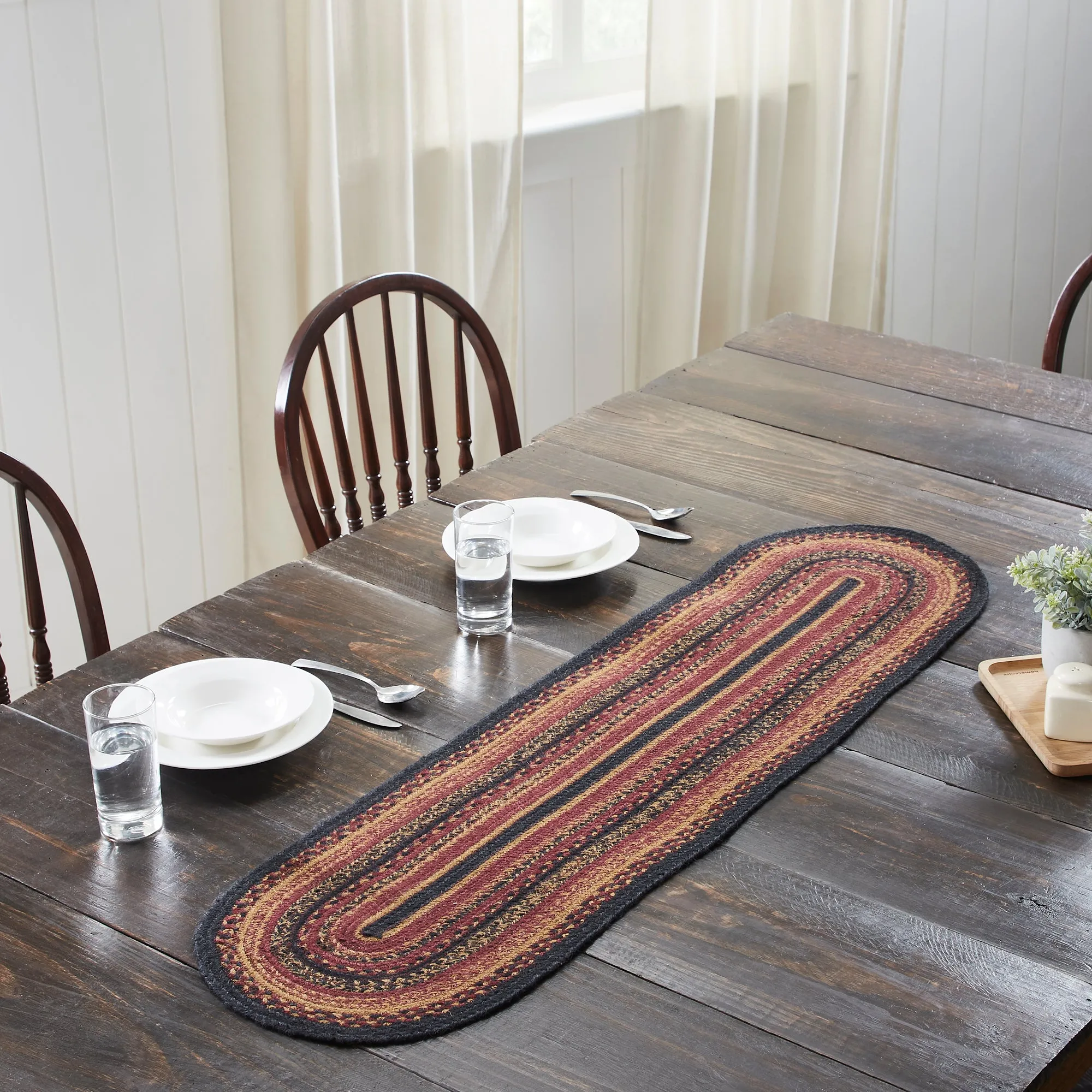 Heritage Farms Oval Jute Runner