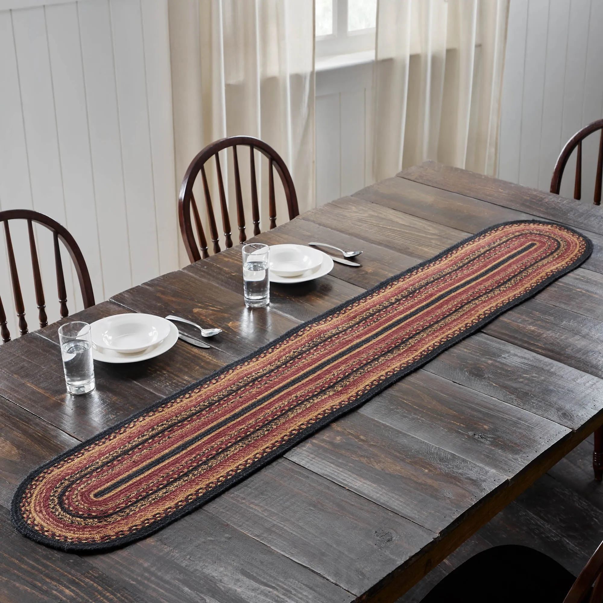 Heritage Farms Oval Jute Runner