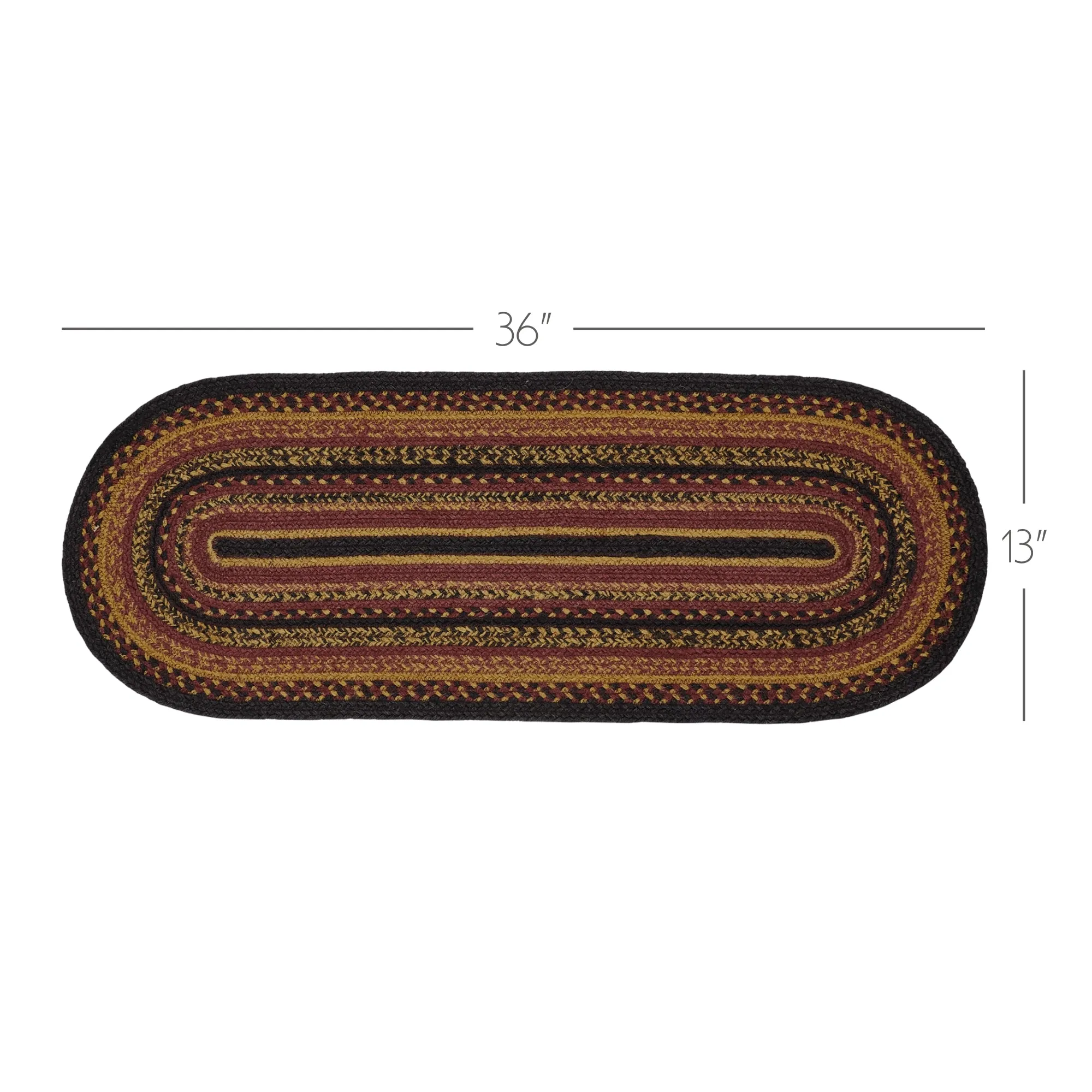 Heritage Farms Oval Jute Runner