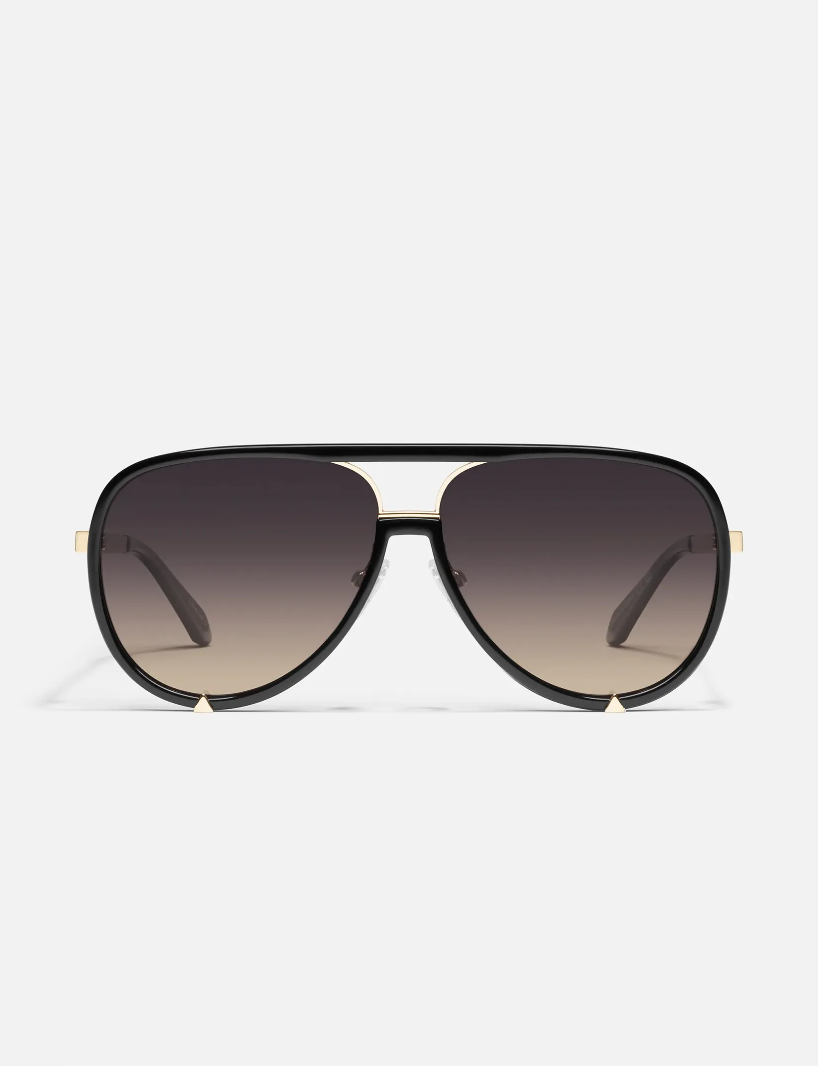 High Profile Polarized, Black Gold/Smoke