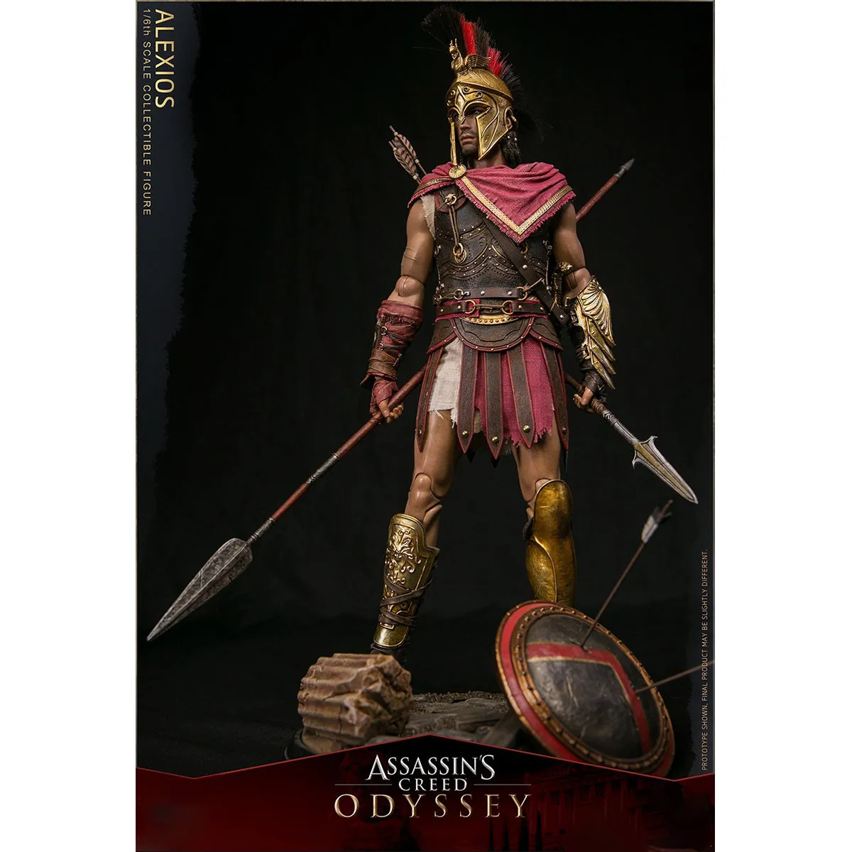 HiPlay DAMTOYS, Assassin's Creed Odyssey: Alexios, Action Figure Full Set