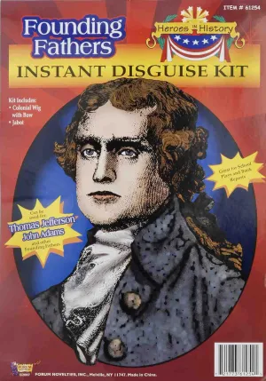 Historical Costumes Jefferson Costume Wig Kit