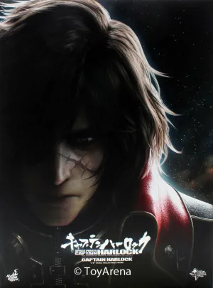 Hot Toys Captain Harlock Space Pirate Captain Harlock 12 Inch 1/6 Scale Action Figure MMS222