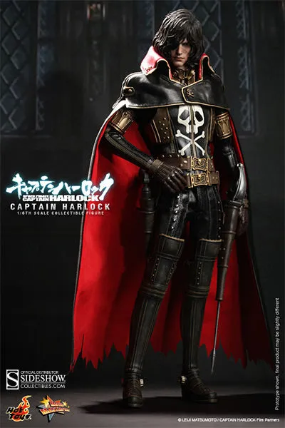 Hot Toys Captain Harlock Space Pirate Captain Harlock 12 Inch 1/6 Scale Action Figure MMS222