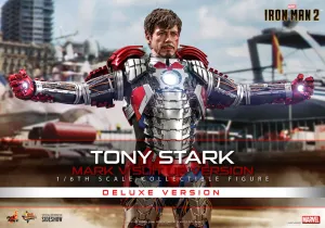 Hot Toys - Iron Man 2: Tony Stark (Mark V Suit Up Version) (Deluxe)