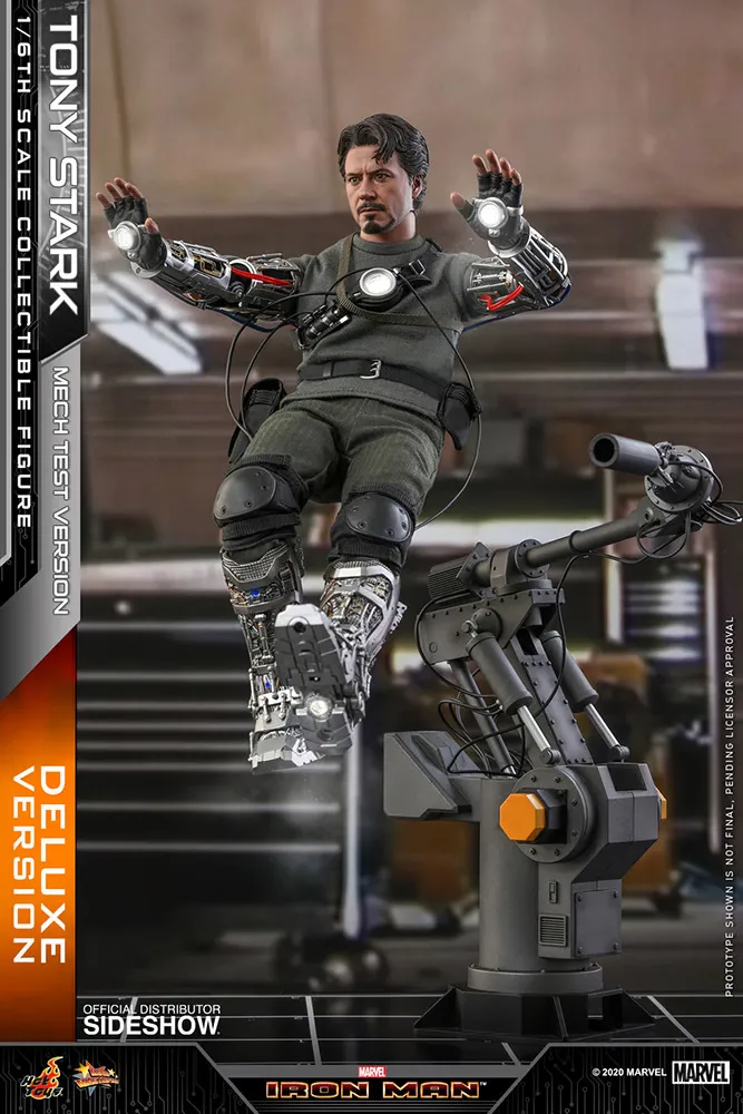 Hot Toys Movie Masterpiece Series - Tony Stark (Mech Test Deluxe Version)