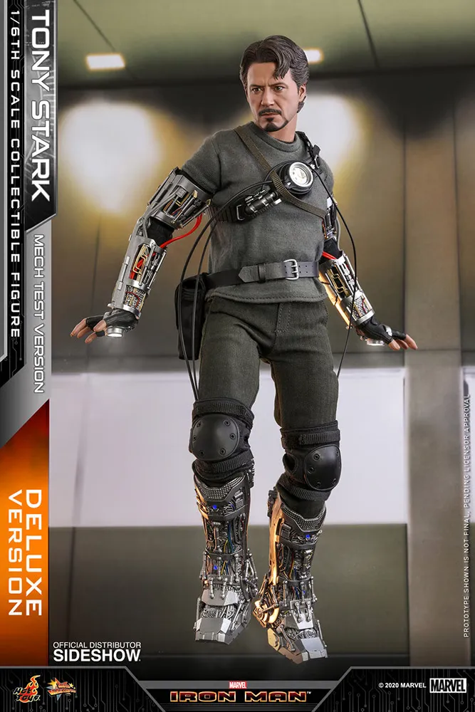 Hot Toys Movie Masterpiece Series - Tony Stark (Mech Test Deluxe Version)