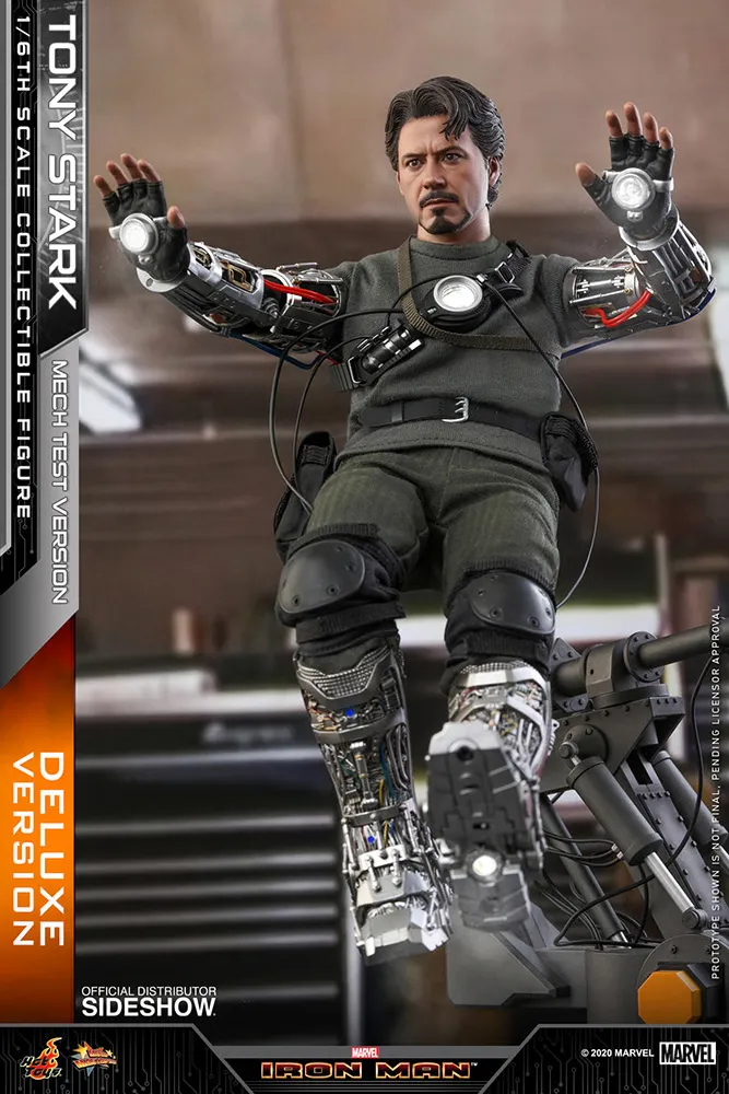 Hot Toys Movie Masterpiece Series - Tony Stark (Mech Test Deluxe Version)