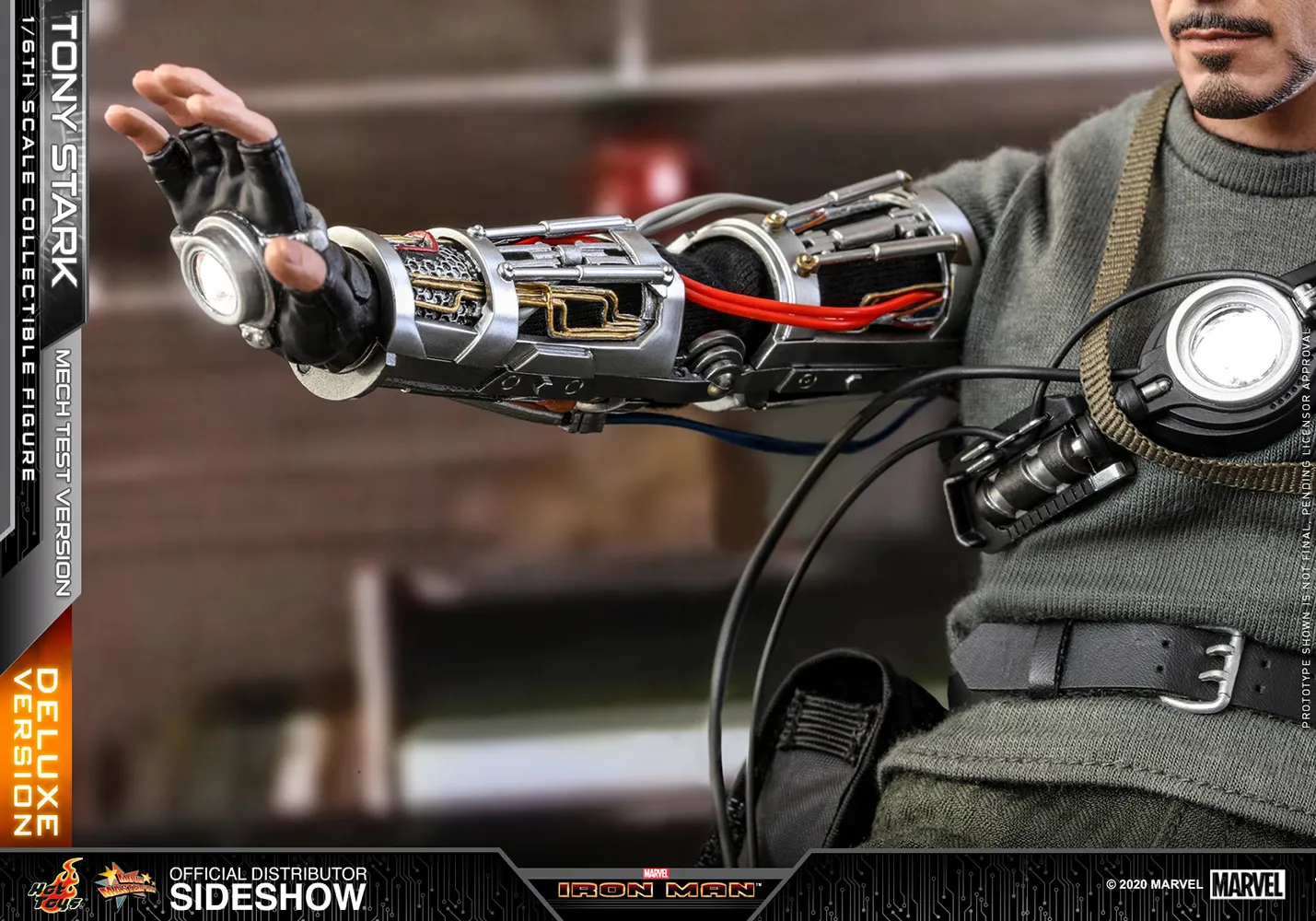 Hot Toys Movie Masterpiece Series - Tony Stark (Mech Test Deluxe Version)