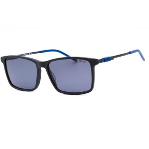 HUGO HG 1099/S Sunglasses MATTE BLUE/BLUE