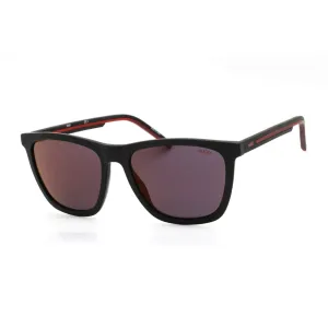 Hugo Men's Sunglasses - Red Mirror Lens Plastic Square Shape | HG 1047/S 0BLX AO