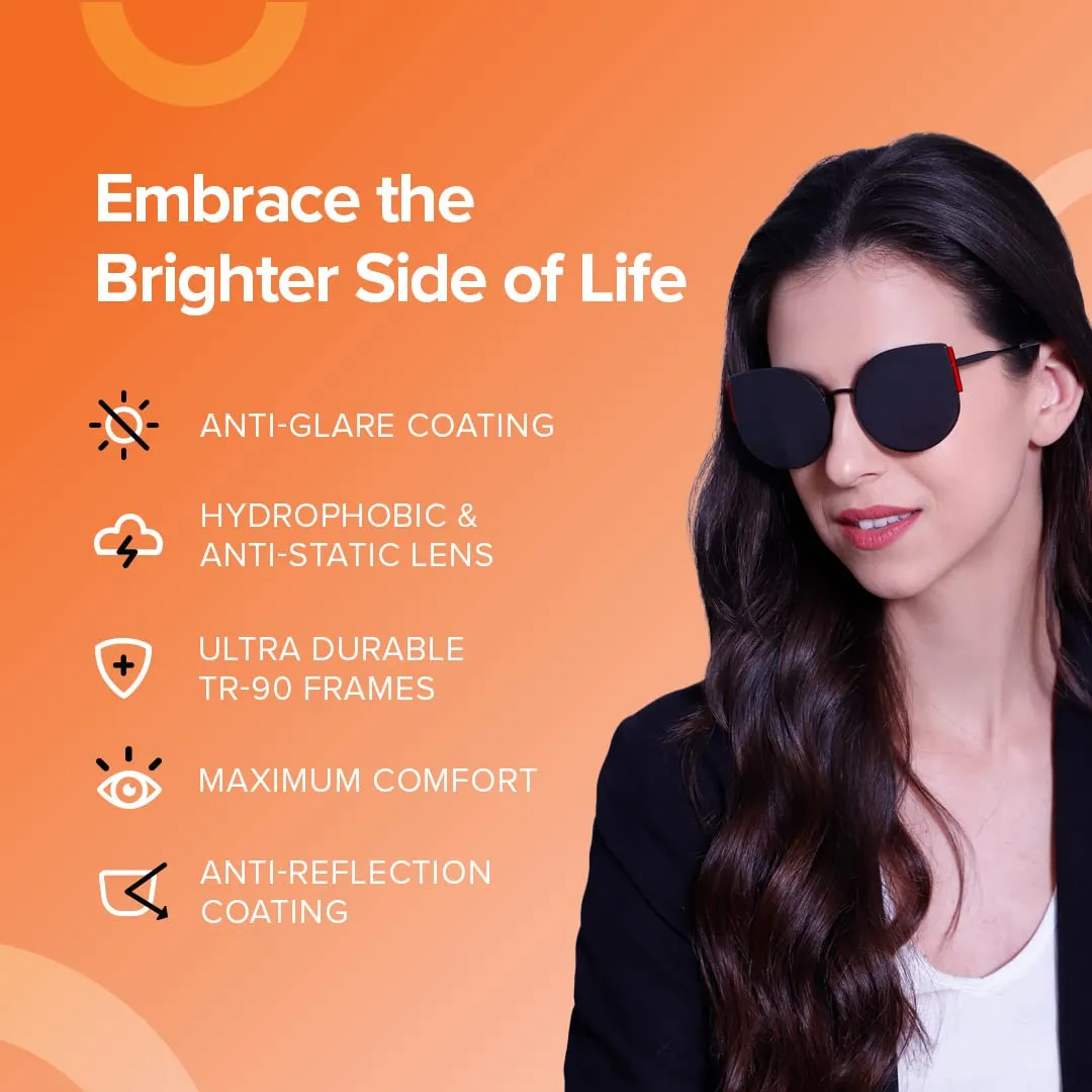 Intellilens | Branded Latest and Stylish Sunglasses | Polarized and 100% UV Protected | Light Weight, Durable, Premium Looks |Women | Green Lenses | Aviator | Medium