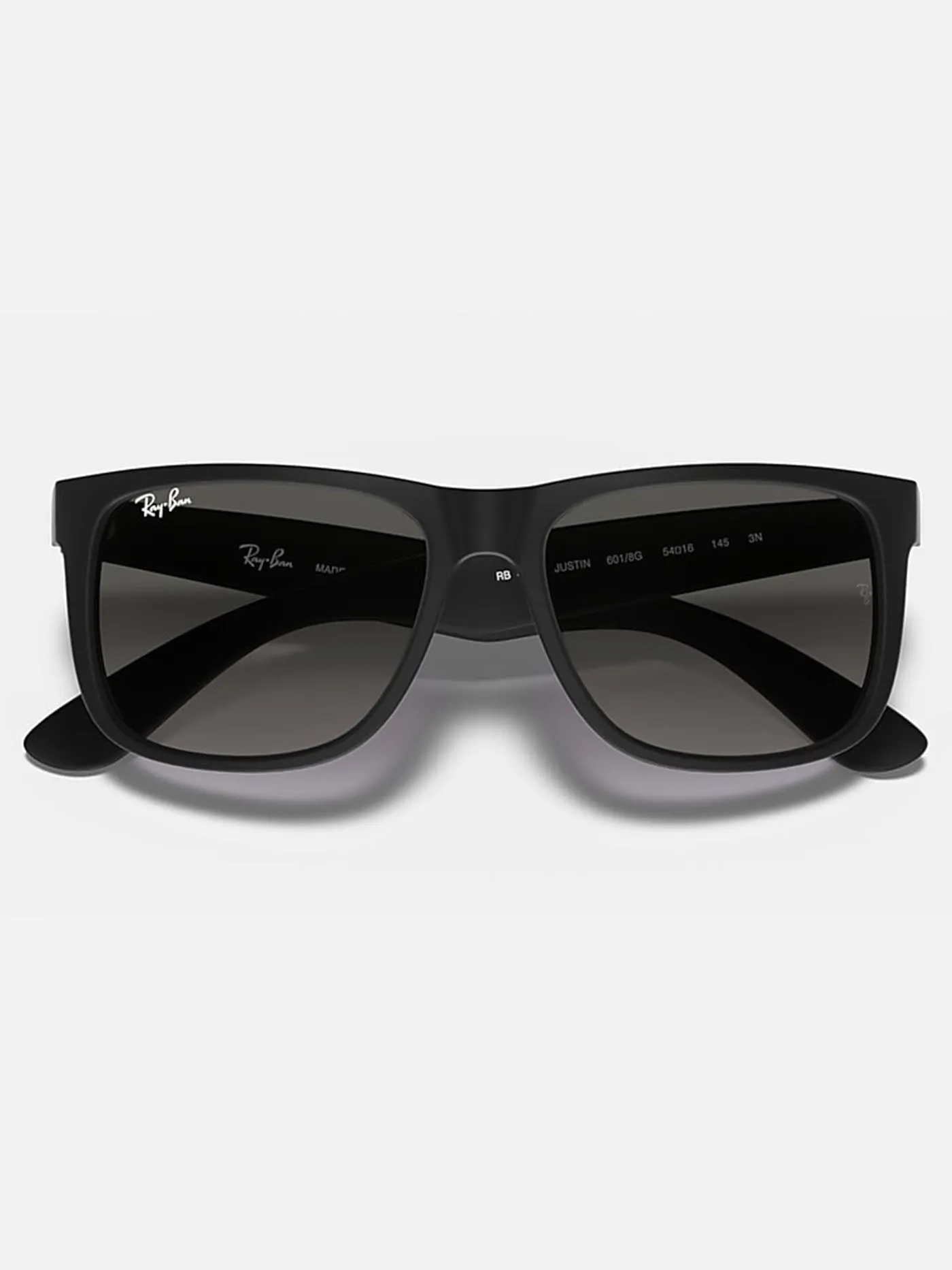 Justin Matte Black/Grey Gradient Sunglasses