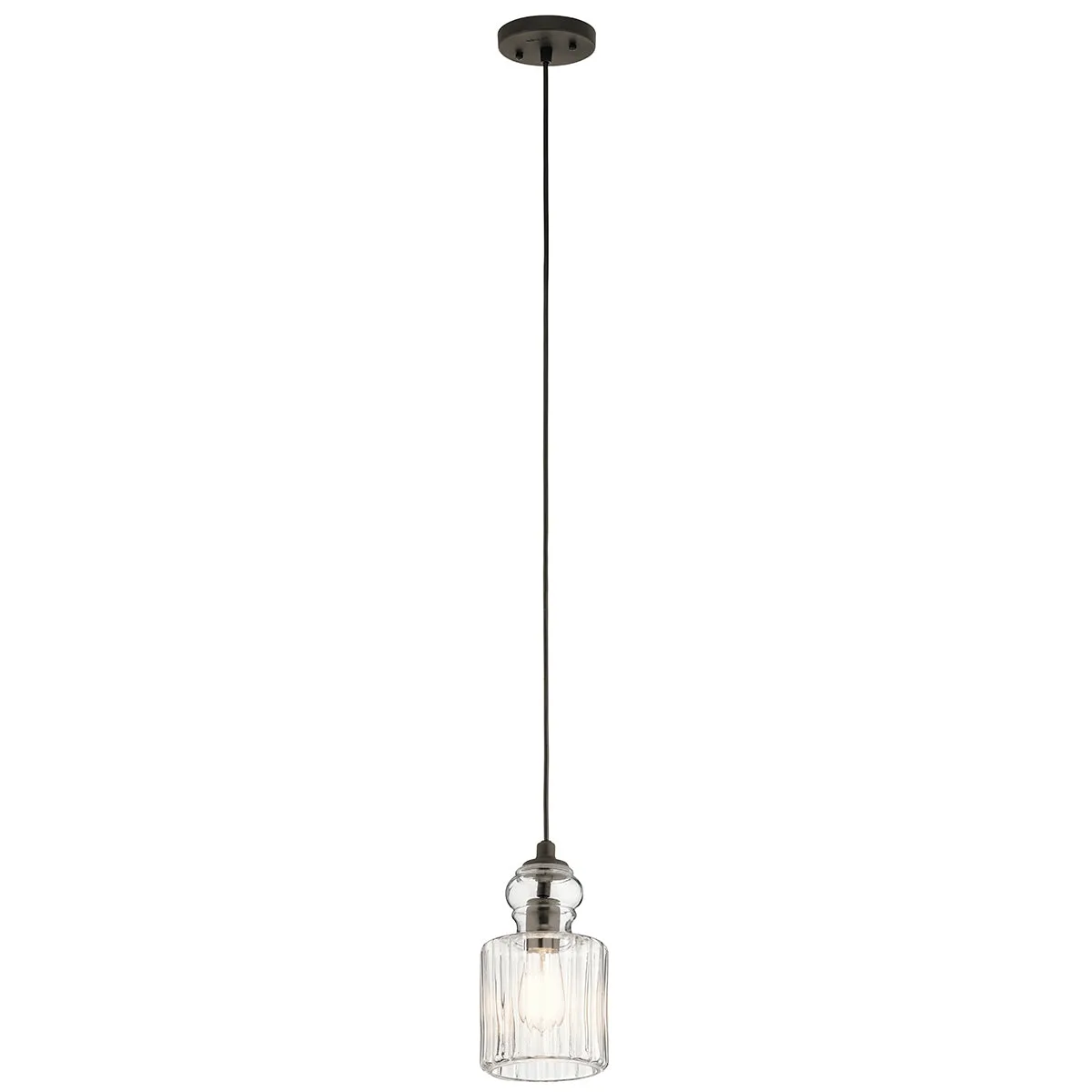 Kichler 43957 Riviera 6" Wide Mini Pendant