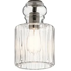 Kichler 43957 Riviera 6" Wide Mini Pendant