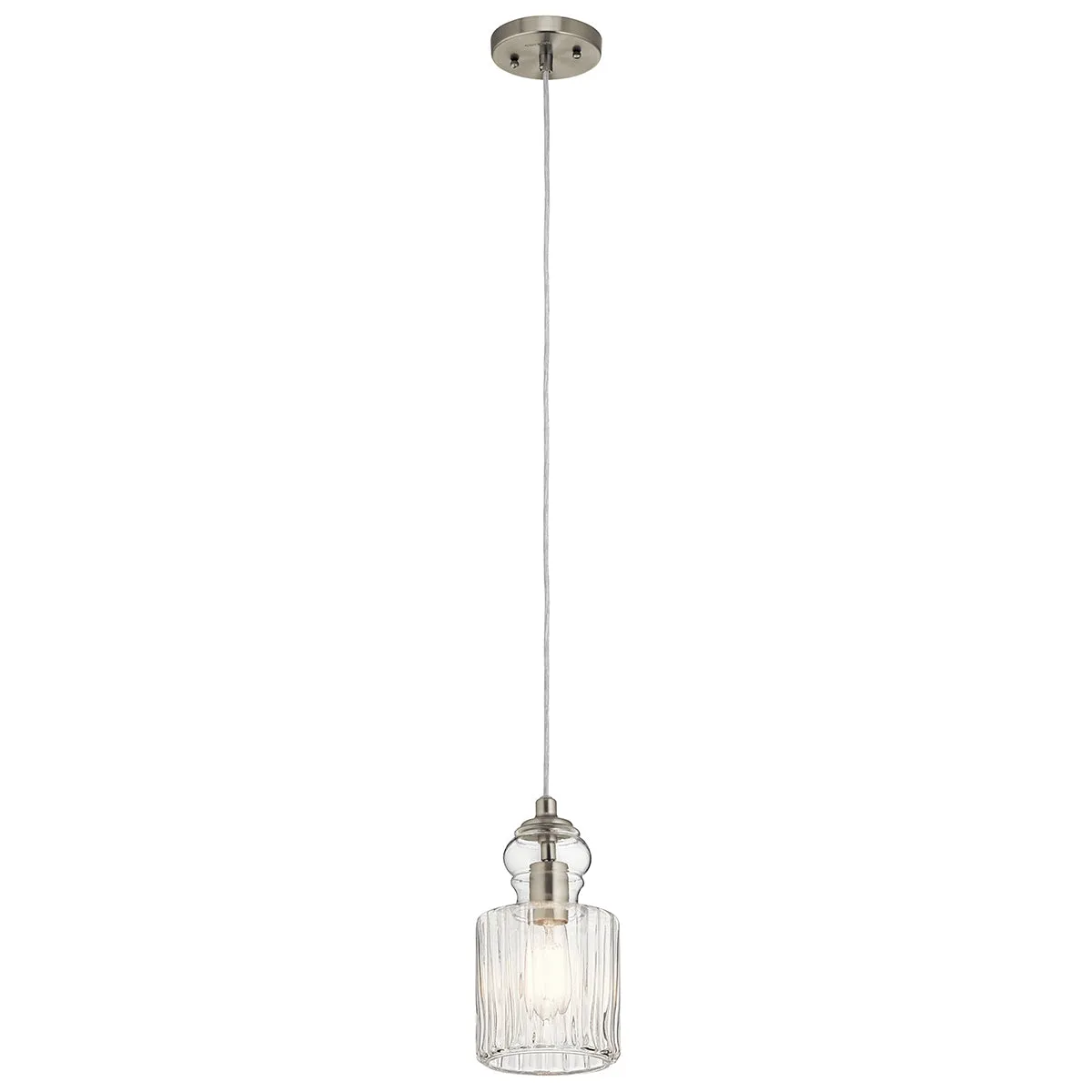 Kichler 43957 Riviera 6" Wide Mini Pendant