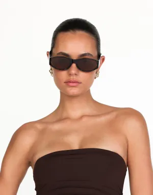 Leila Sunglasses (Brown)