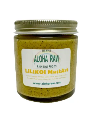 Lilokoi Mustart, Probiotic Mustard, Aloha Raw