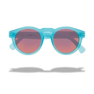 Local Supply Unisex Freeway Atlantic Matte Blue / Rose Sunglasses - LOCALATLANTIC