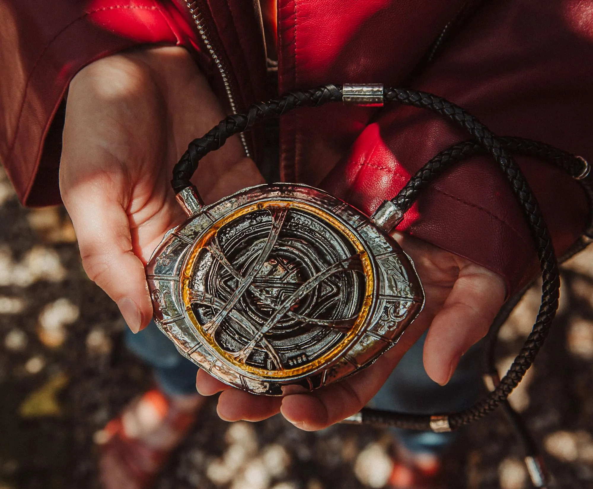 Marvel Doctor Strange In The Multiverse of Madness Brass Eye Of Agamotto Replica