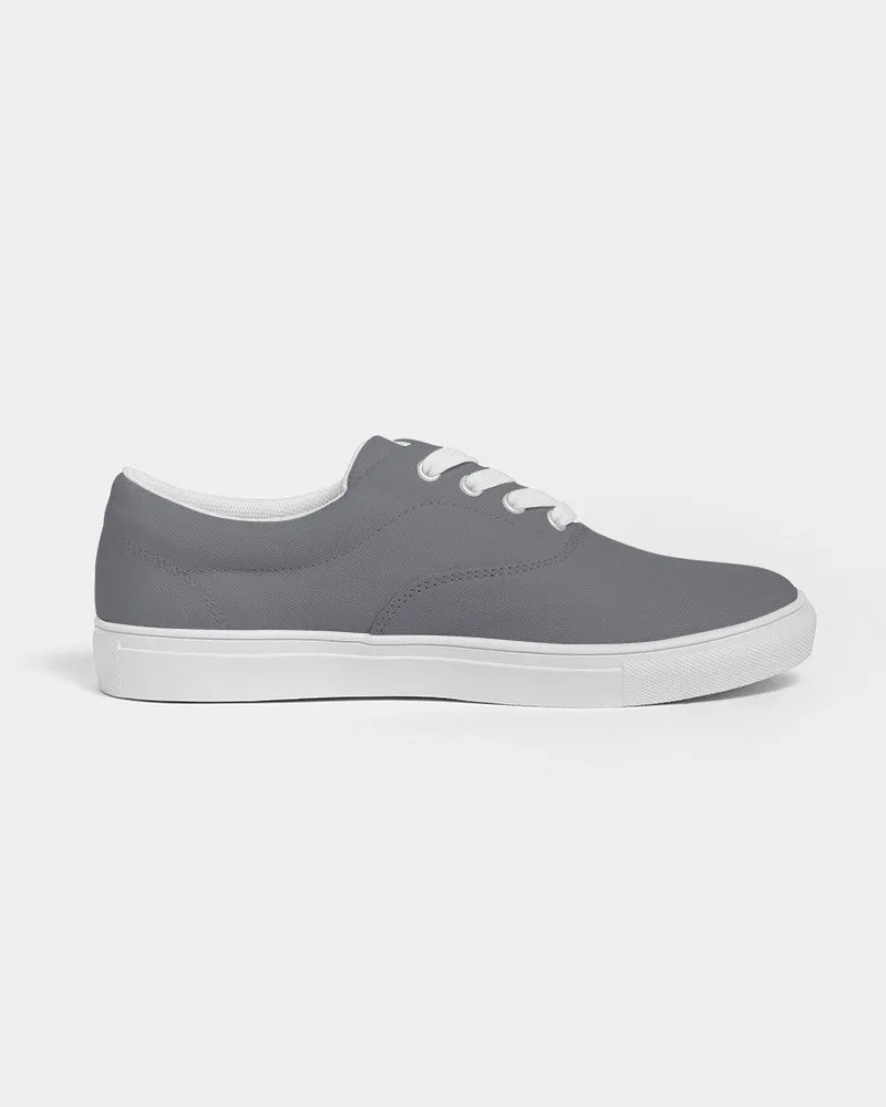 Medium Dark Blue Gray Men's Canvas Sneakers | Men's | Medium Dark Pale Blue Gray | C10M10Y0K60