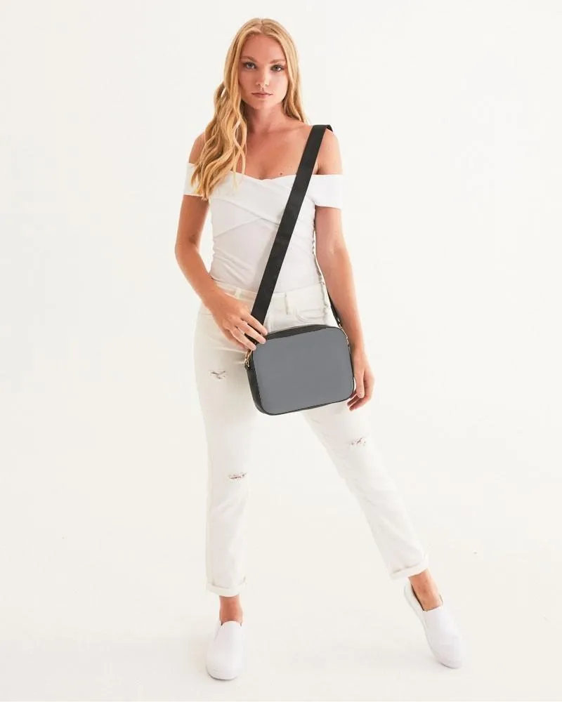 Medium Dark Gray Crossbody Bag | Medium Dark Pale Gray | C0M0Y0K60