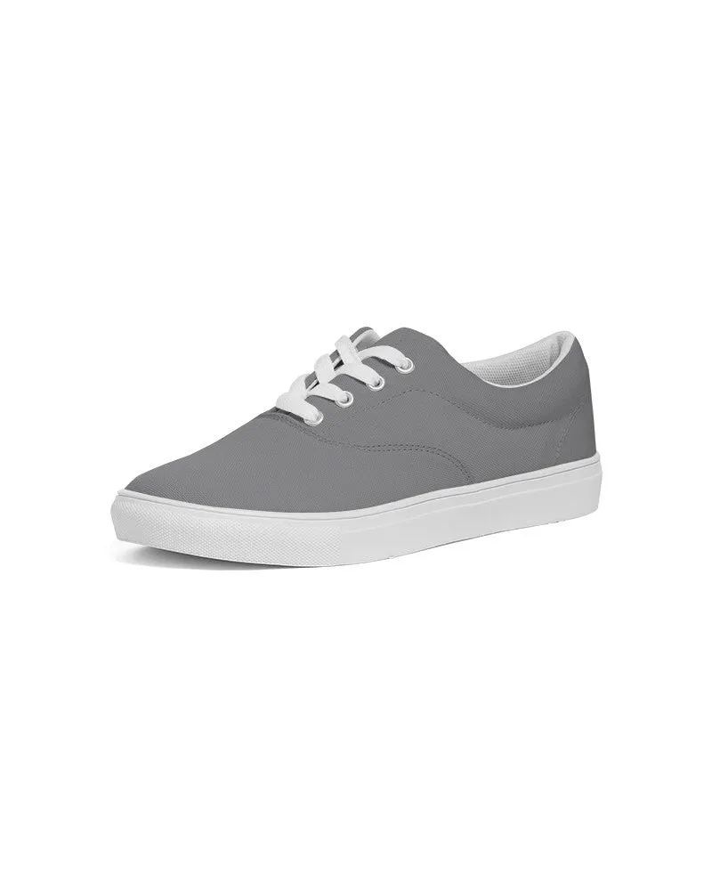 Medium Dark Gray Women's Canvas Sneakers | Women's | Medium Dark Pale Gray | C0M0Y0K60