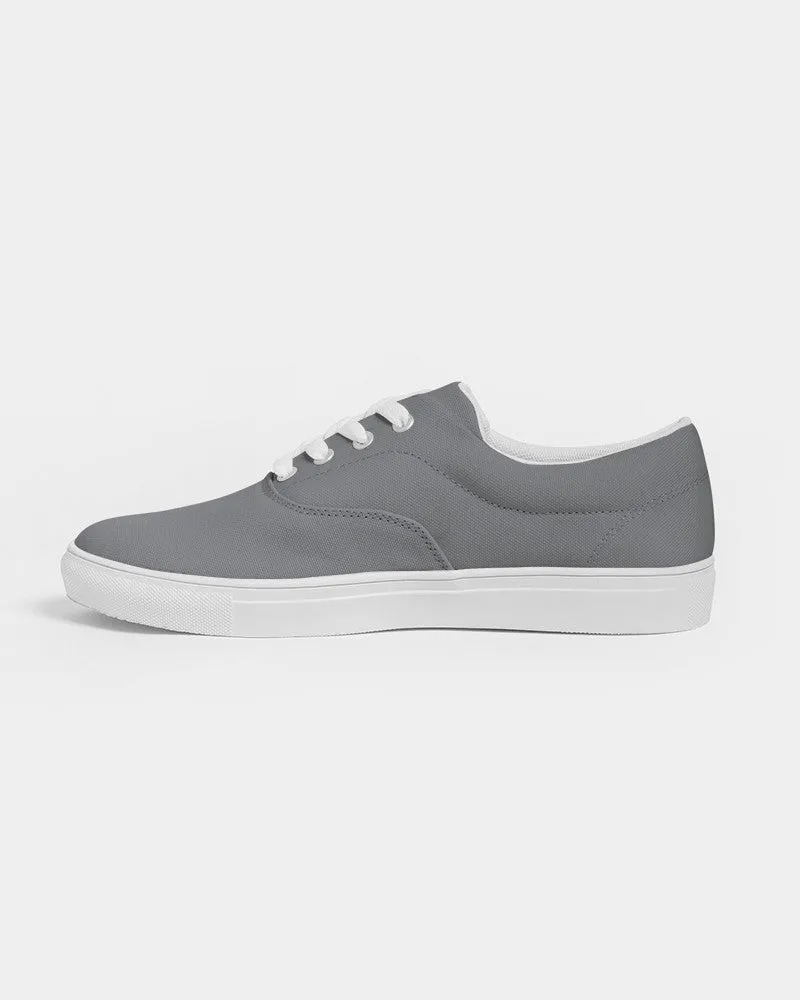 Medium Dark Gray Women's Canvas Sneakers | Women's | Medium Dark Pale Gray | C0M0Y0K60