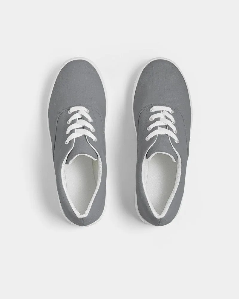 Medium Dark Gray Women's Canvas Sneakers | Women's | Medium Dark Pale Gray | C0M0Y0K60