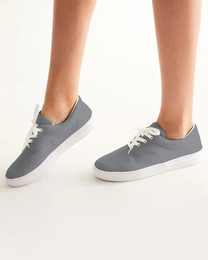 Medium Dark Gray Women's Canvas Sneakers | Women's | Medium Dark Pale Gray | C0M0Y0K60