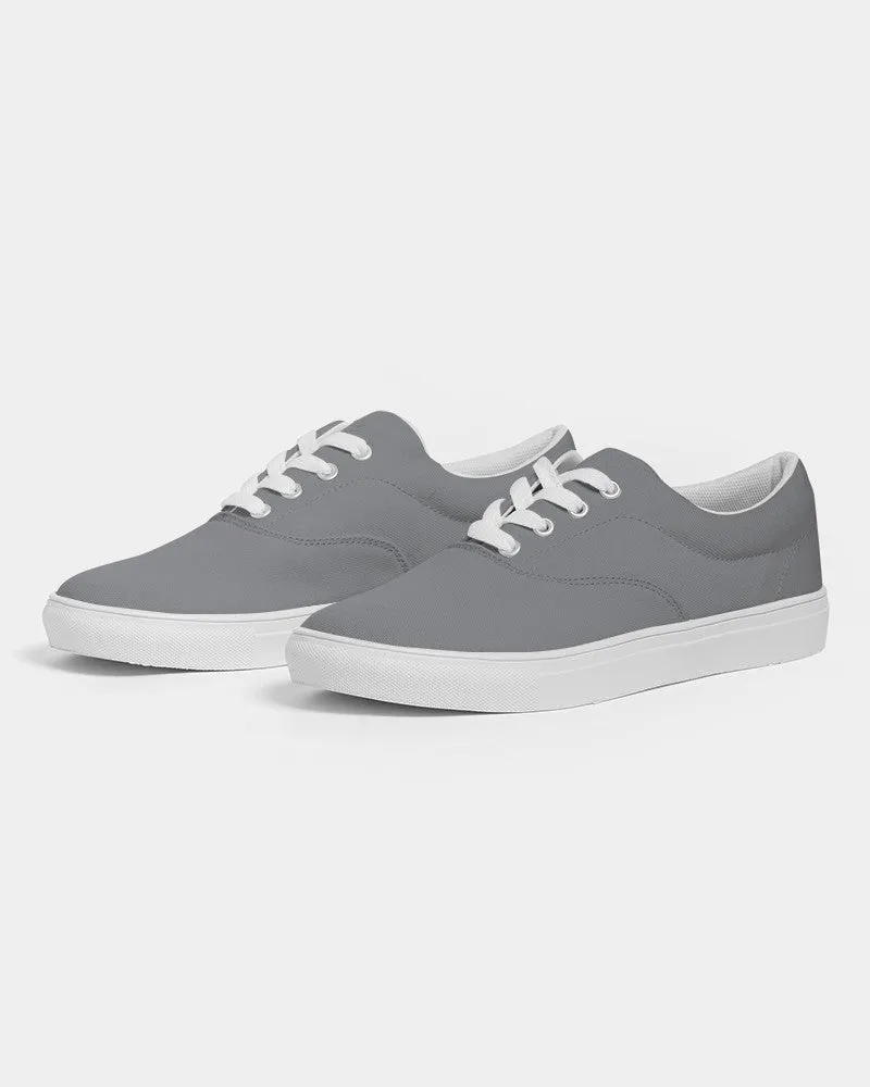 Medium Dark Gray Women's Canvas Sneakers | Women's | Medium Dark Pale Gray | C0M0Y0K60