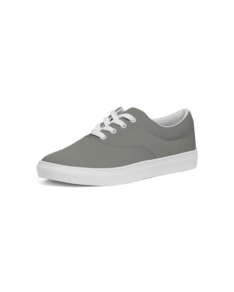 Medium Dark Yellow Gray Men's Canvas Sneakers | Men's | Medium Dark Pale Yellow Gray | C0M0Y10K60