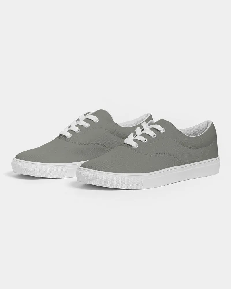 Medium Dark Yellow Gray Men's Canvas Sneakers | Men's | Medium Dark Pale Yellow Gray | C0M0Y10K60