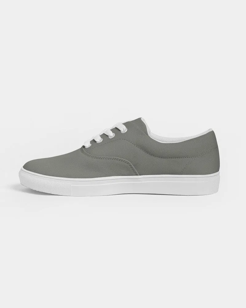 Medium Dark Yellow Gray Men's Canvas Sneakers | Men's | Medium Dark Pale Yellow Gray | C0M0Y10K60