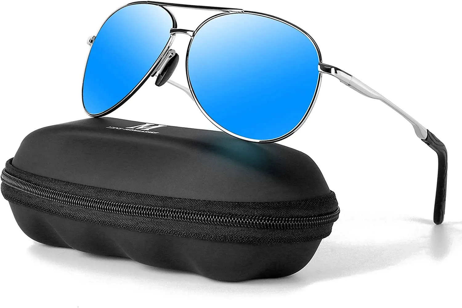 Men's Aviator Sunglasses - Polarized - UV Protection & Lightweight