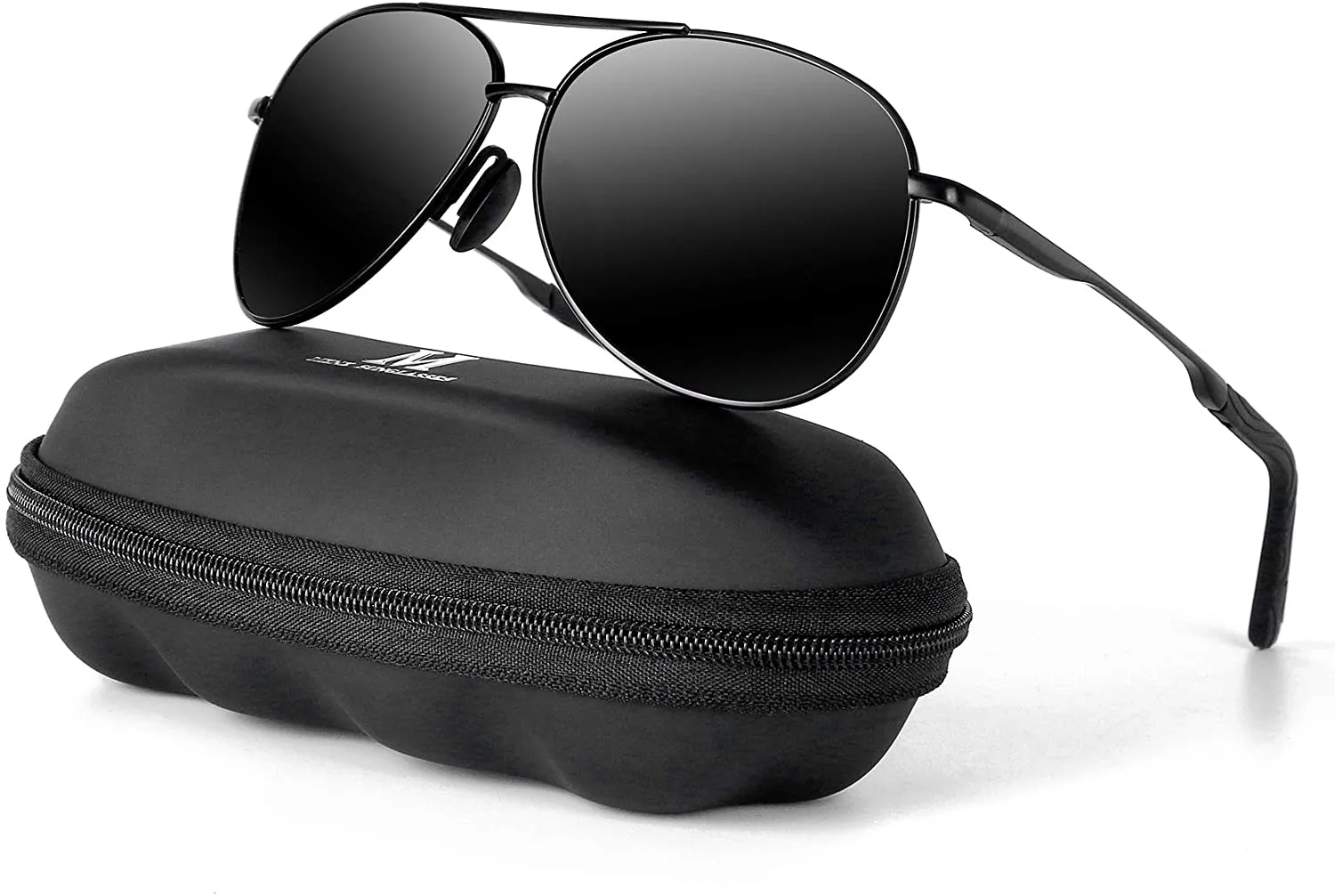 Men's Aviator Sunglasses - Polarized - UV Protection & Lightweight