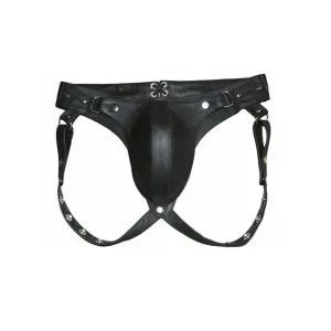 Mens Leather Jockstrap