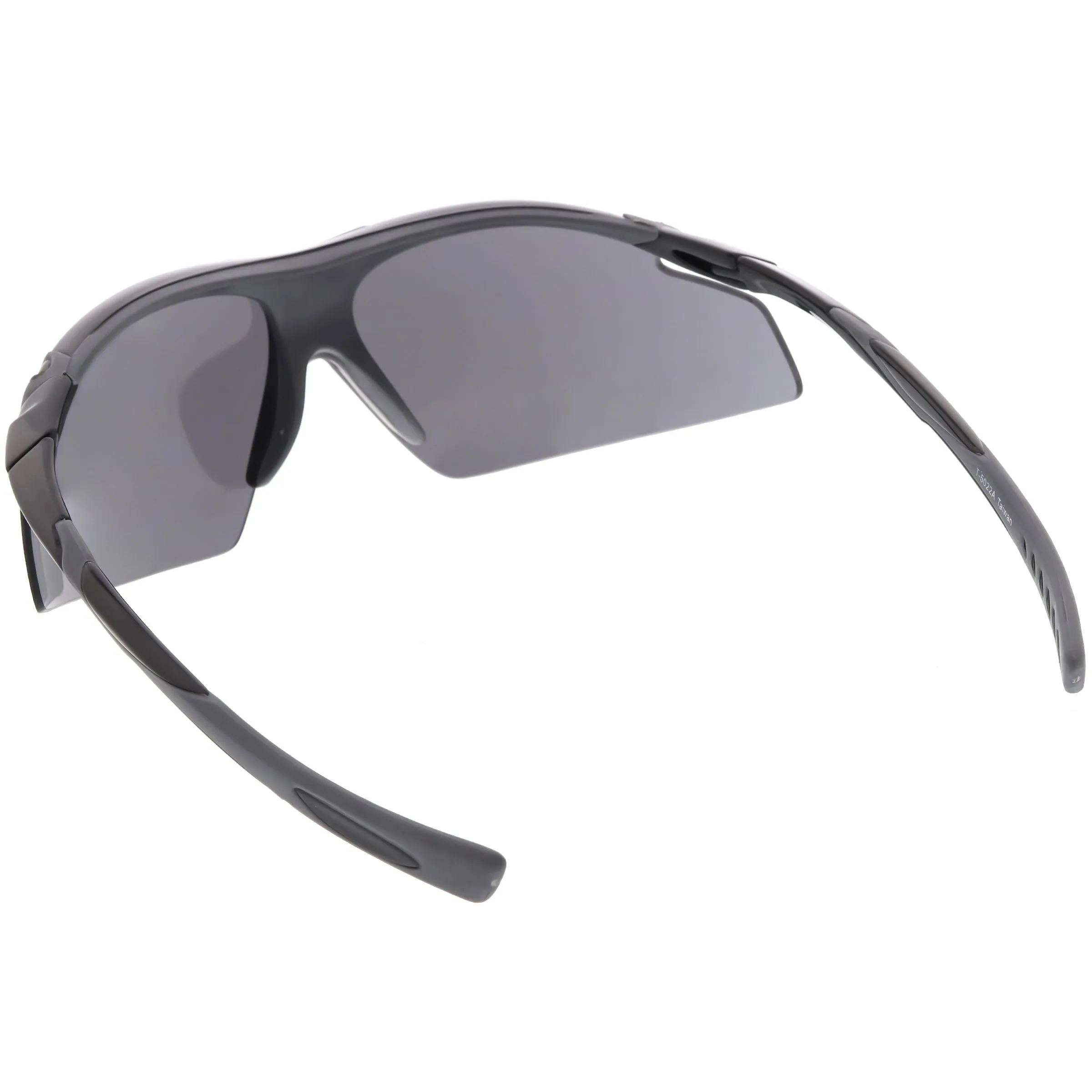 Men's Premium TR-90 Half Jacket Sports Wrap Sunglasses C796