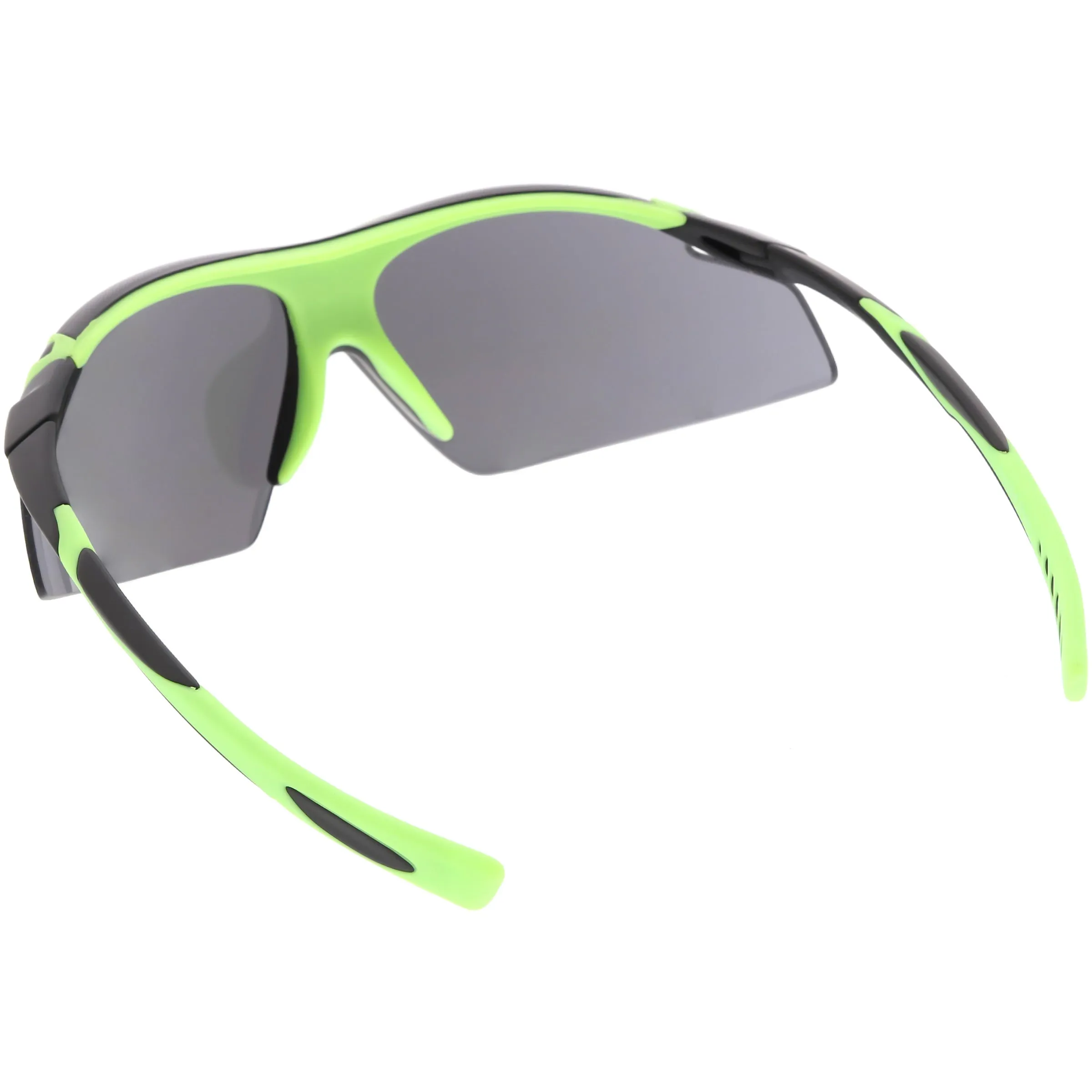 Men's Premium TR-90 Half Jacket Sports Wrap Sunglasses C796