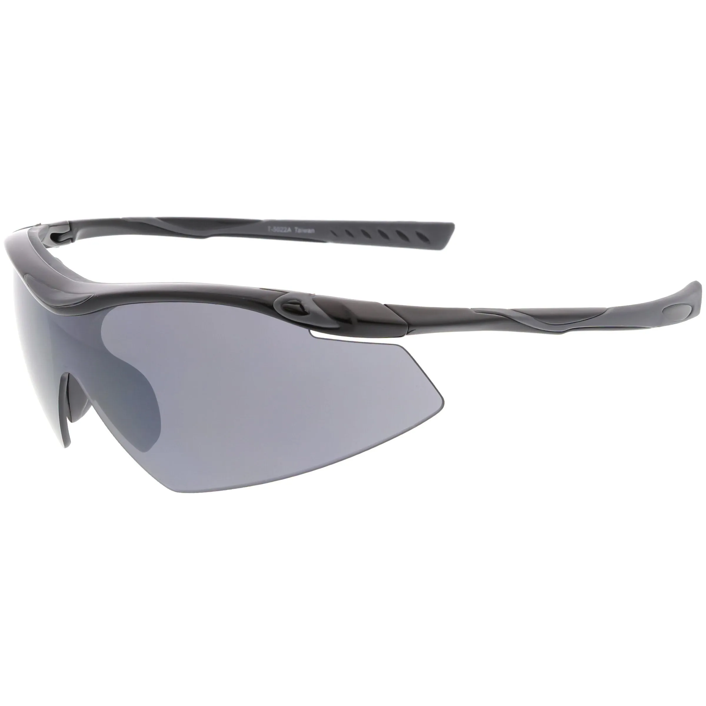 Men's Premium TR-90 Half Jacket Sports Wrap Sunglasses C796