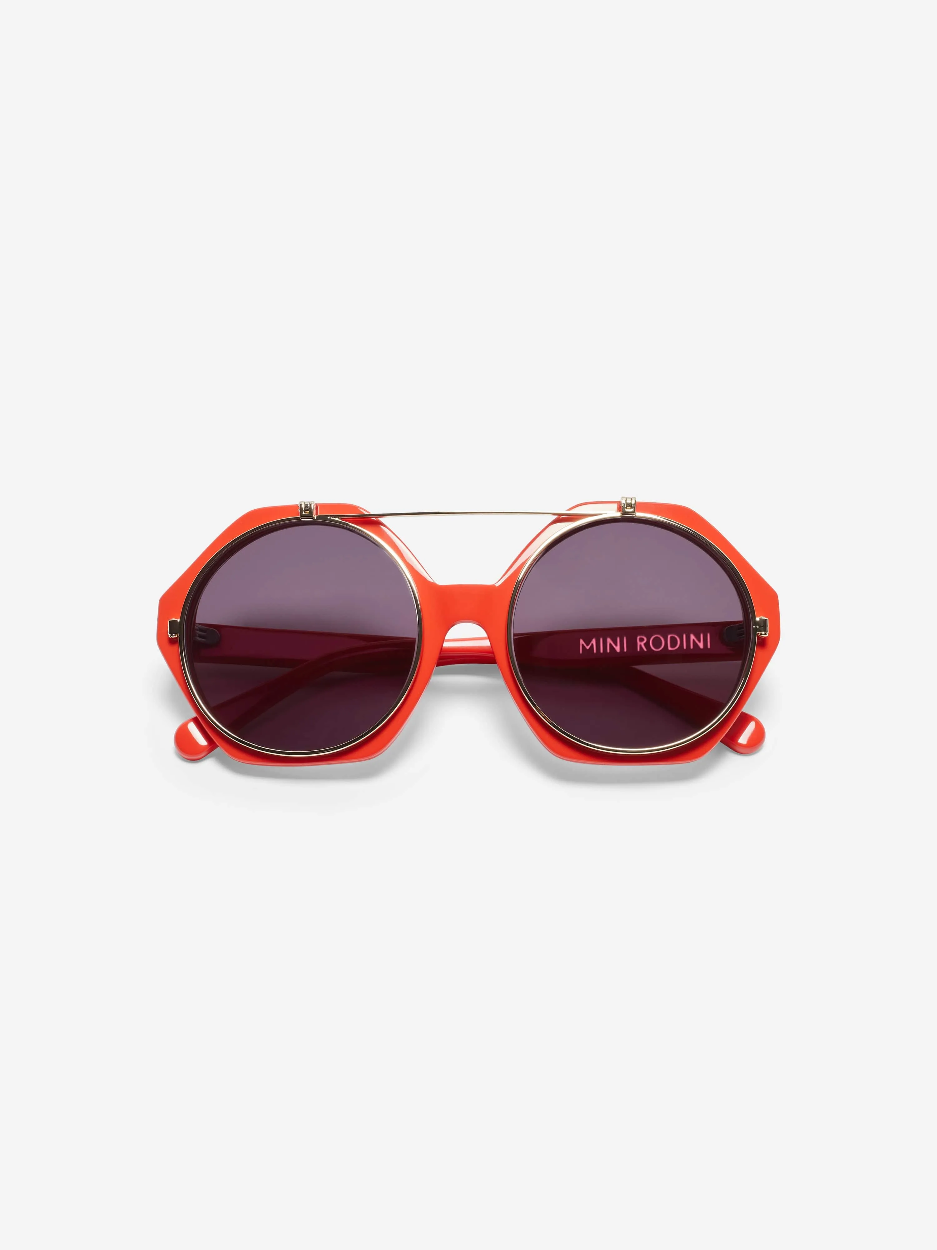 Mini Rodini Kids Flip Up Sunglasses in Red