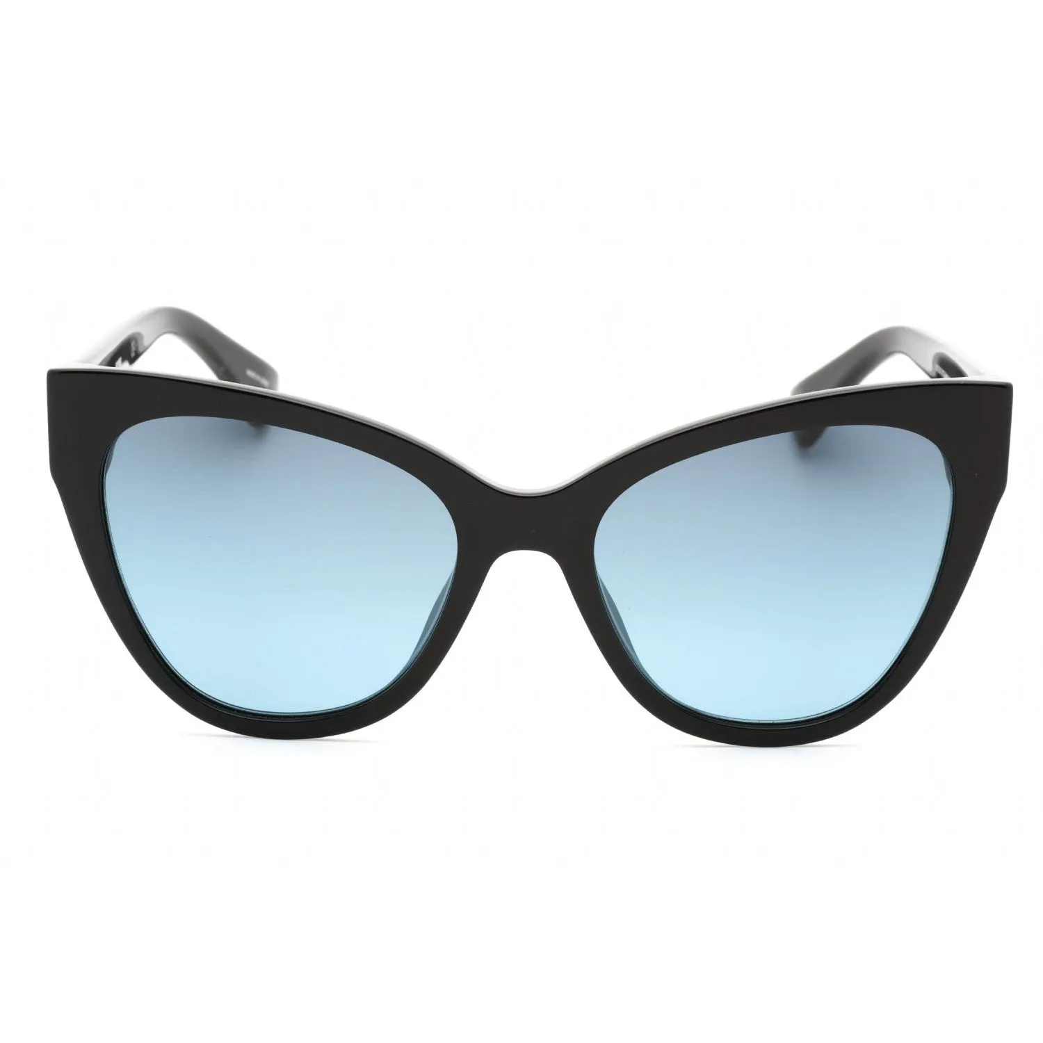 Moschino MOS056/S Sunglasses BLACK/GREY SHADED BLUE Women's