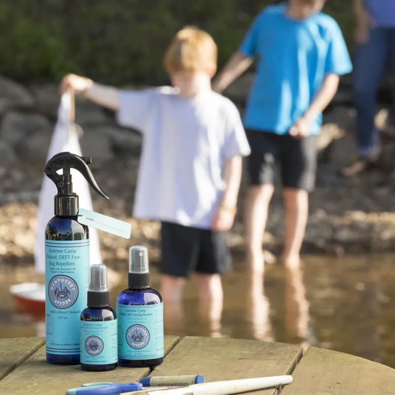 Natural, DEET Free, Bug Repellent Spray for Kids - Summer Camp