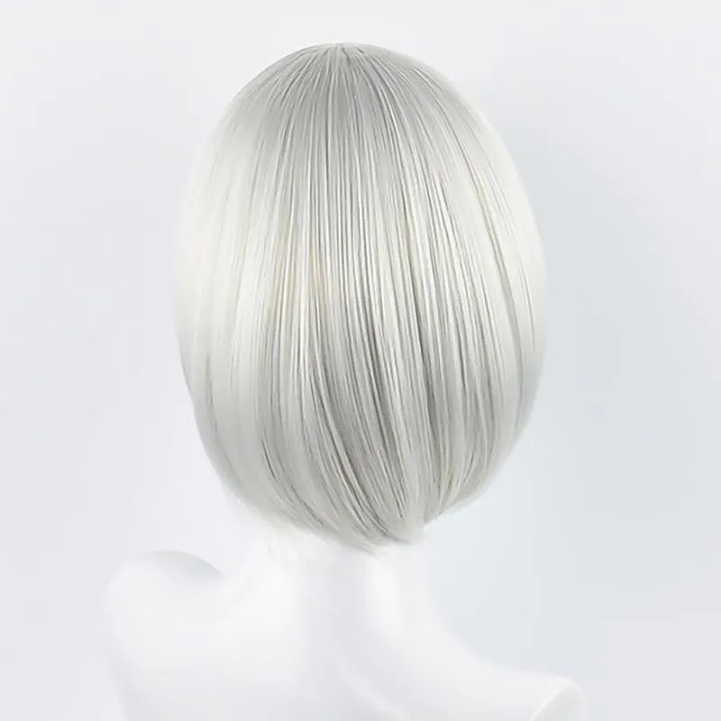 Neil Mechanical Epoch 2B Silver White Wig