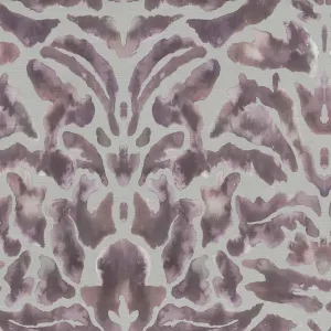 Nikko Printed Velvet Fabric (By The Metre) Tourmaline