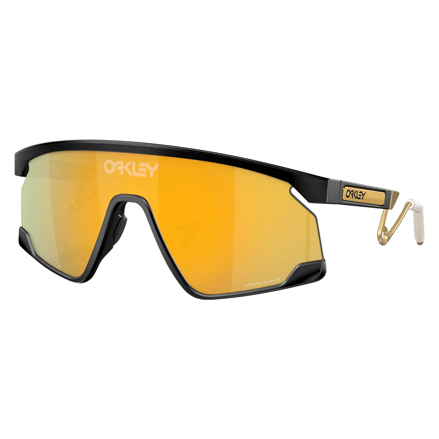 Oakley BXTR Metal Sunglasses Matte Black/Prizm 24K