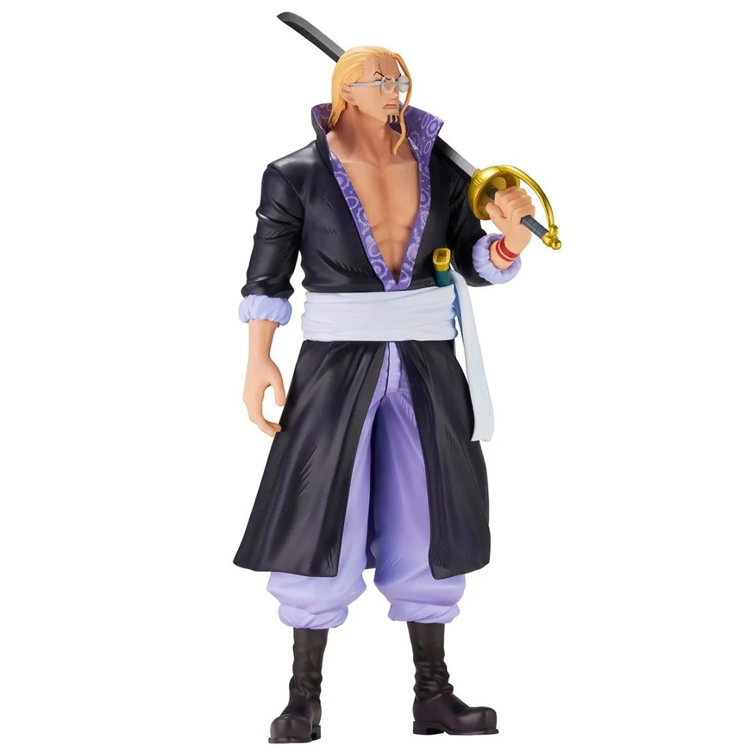 One Piece Silvers Rayleigh Roger Pirates Masterlise Ichibansho Statue